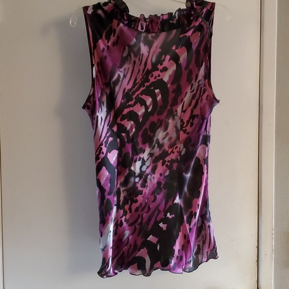 Top purple black cream pink. By Larry Levine - Picture 7 of 11